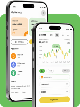 PhospherAI trading platform with live market data